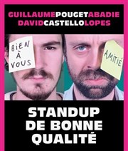 David Castello-Lopes & Guillaume Pouget-Abadie dans Un Stand-up de bonne qualité La Petite Loge Thtre Affiche